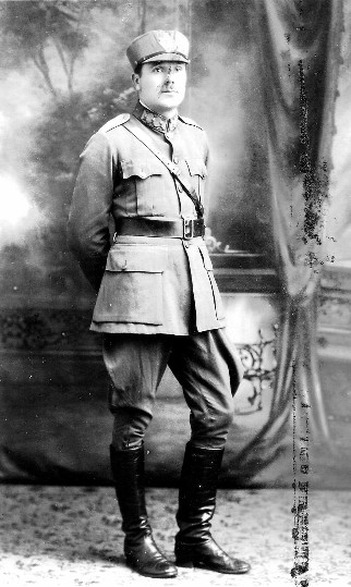 Image - Volodymyr Bosy in the Canadian Sitch Organization uniform.